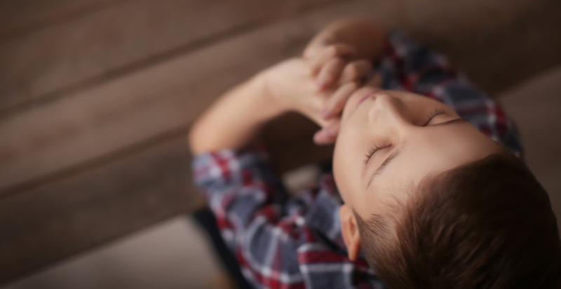 BOY PRAYING
