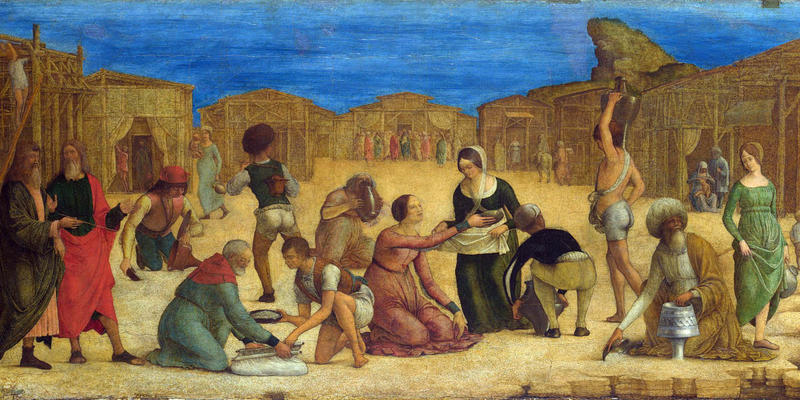 ISRAELITES GATHERING MANNA