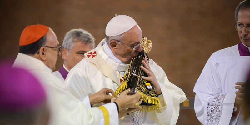 POPE FRANCIS OUR LADY OF APARECIDA