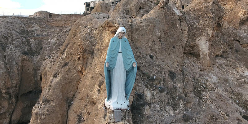 VIRGIN MARY STATUE