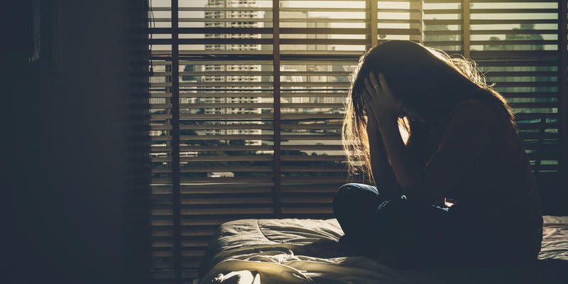 WOMAN,SAD
