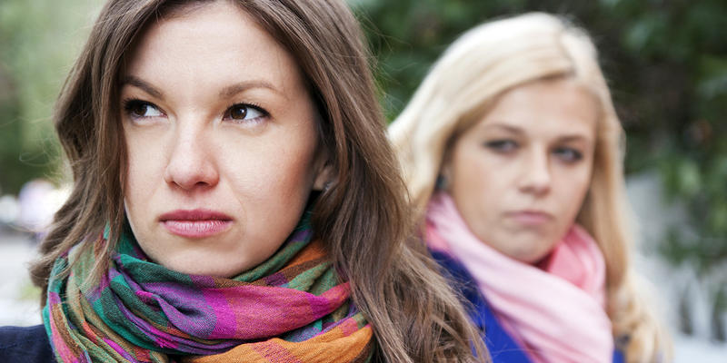 UPSET WOMEN
