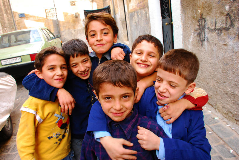 ALEPPO, KIDS, SMILE