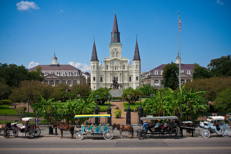 ST LOUIS CATHEDRAL;NEW ORLEANS