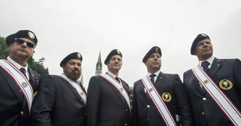 VETERANS AT LOURDES