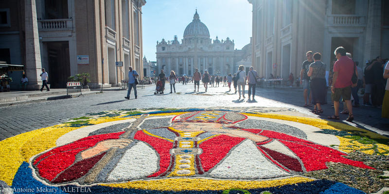 INFIORATA ROMA VATICAN