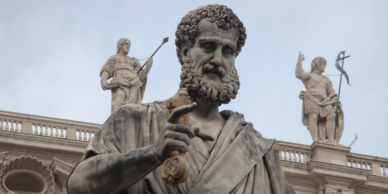 ST. PETER,STATUE