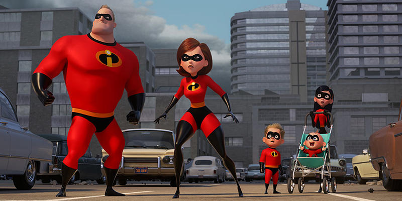 THE INCREDIBLES 2