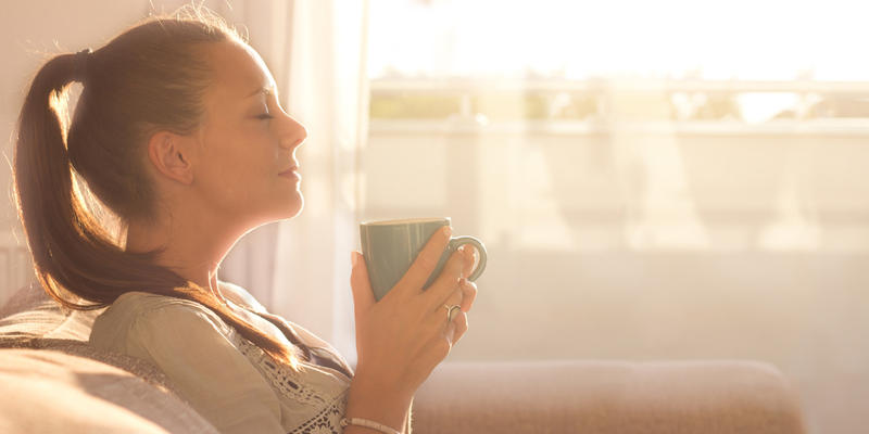 WOMAN,MORNING,PRAYER