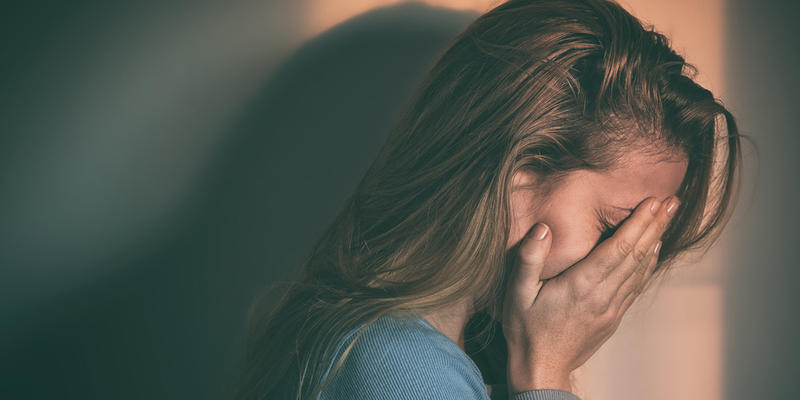 SAD WOMAN