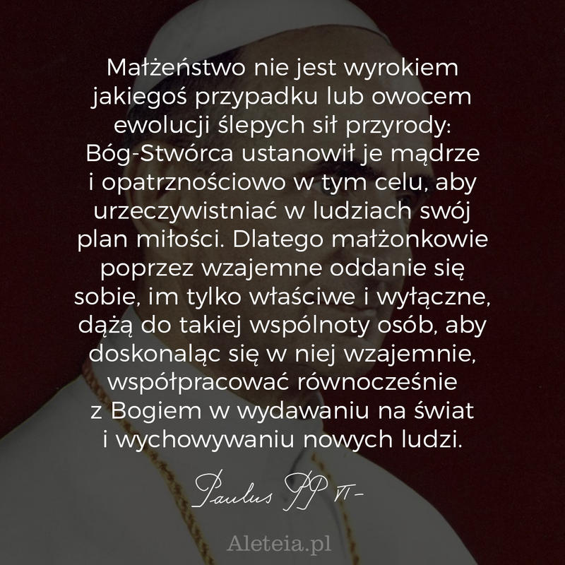 CYTATY Z HUMANE VITAE