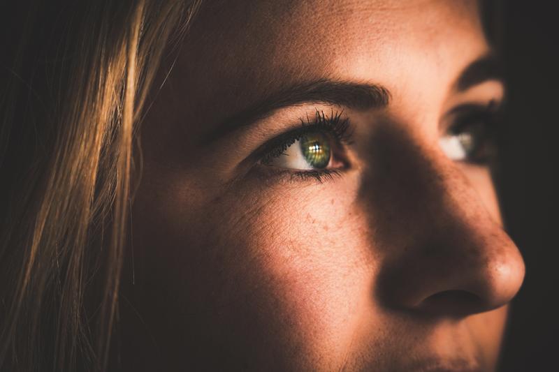 WOMAN'S EYES