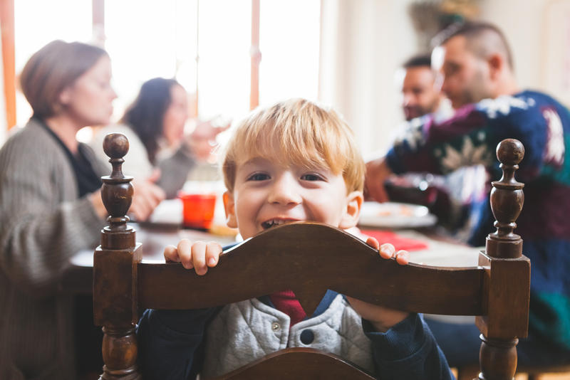 CENA, FAMIGLIA, BAMBINO