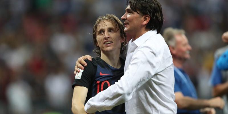 ZLATKO DALIC LUKA MODRIC