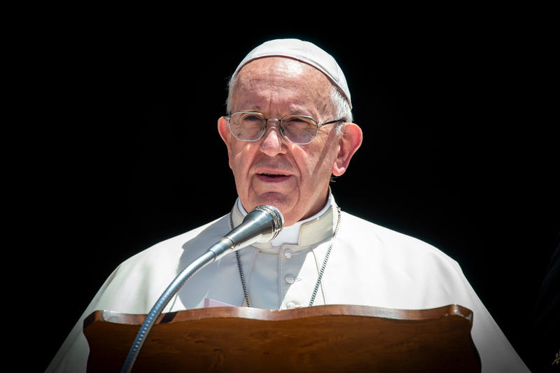 BARI,POPE FRANCIS