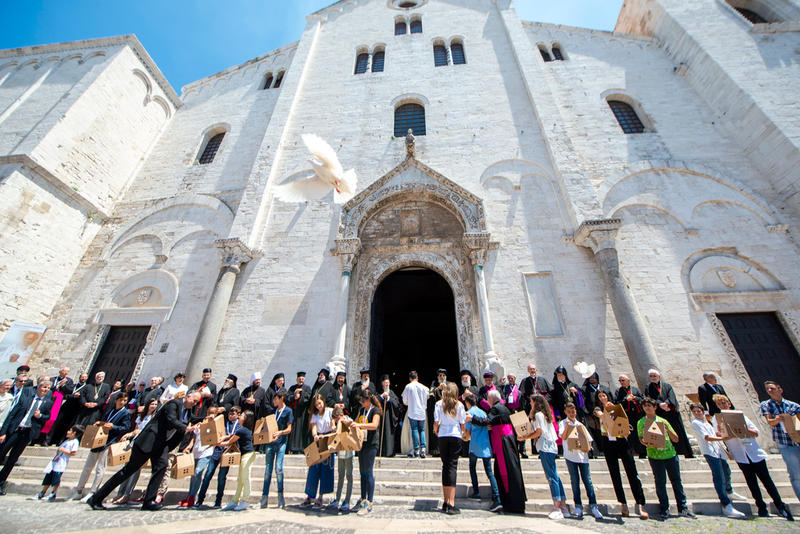BARI,POPE FRANCIS