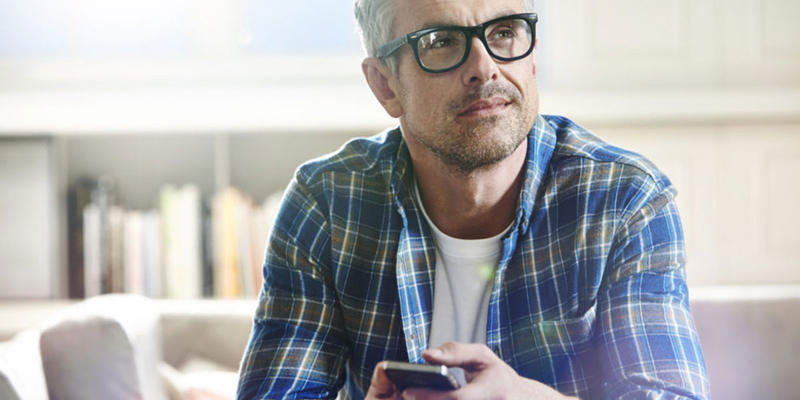 MAN ON PHONE