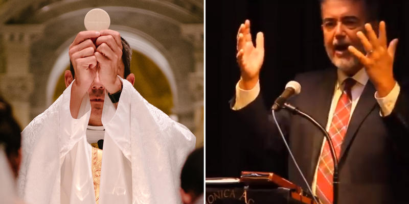 PASTOR PIERWSZY RAZ NA MSZY ŚWIĘTEJ