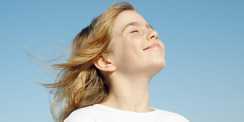 LITTLE,GIRL,CONTENTMENT