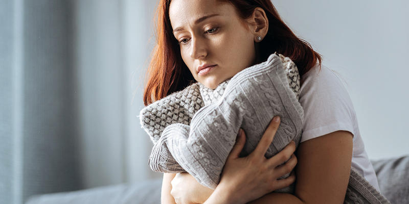 SAD WOMAN