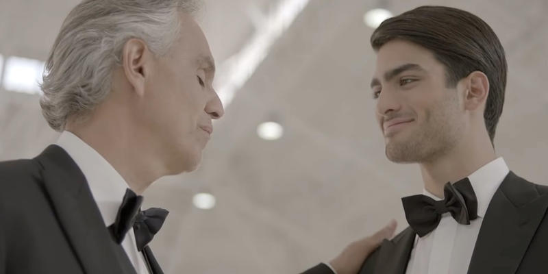 ANDREA BOCELLI Z SYNEM MATTEO