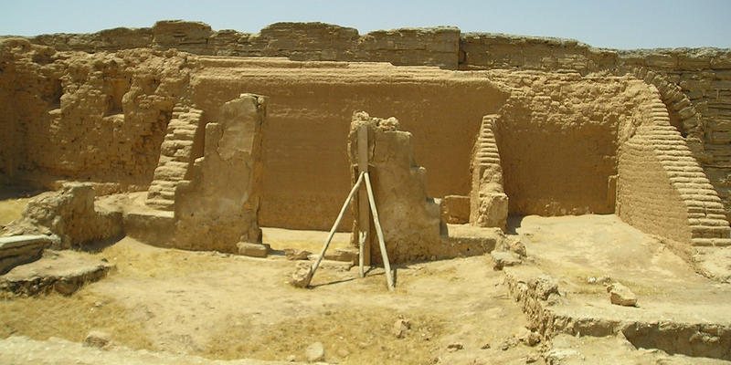 The site of Dura-Europos.