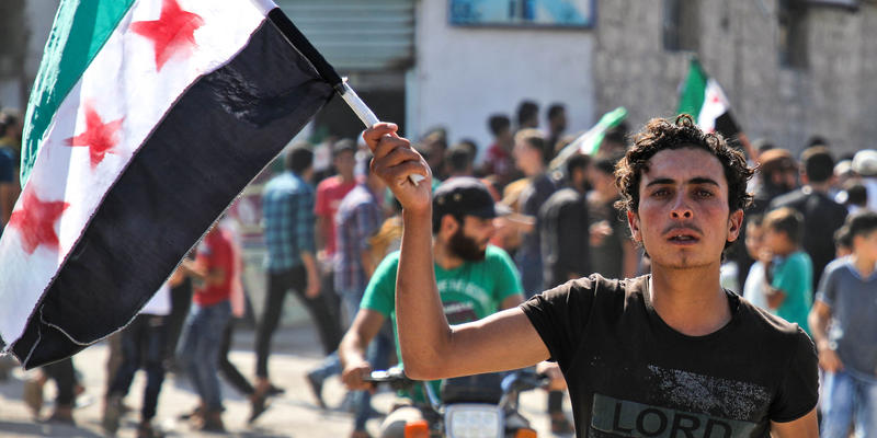 SYRIAN PROTESTOR