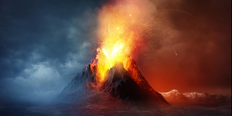 VOLCANO,VOLCANIC ERUPTION