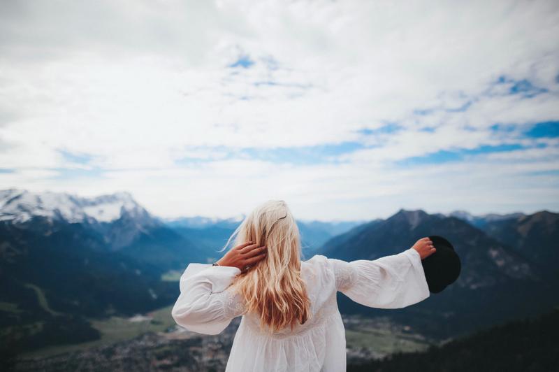 WOMAN ON BACK