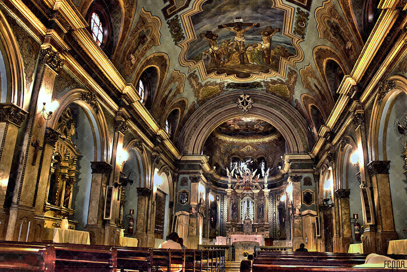 Capela Santa Cruz das Almas dos Enforcados interior