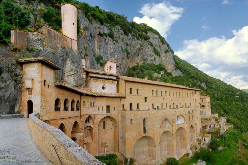 Monasterio de san Benito Santuario Sacro Speco subiaco
