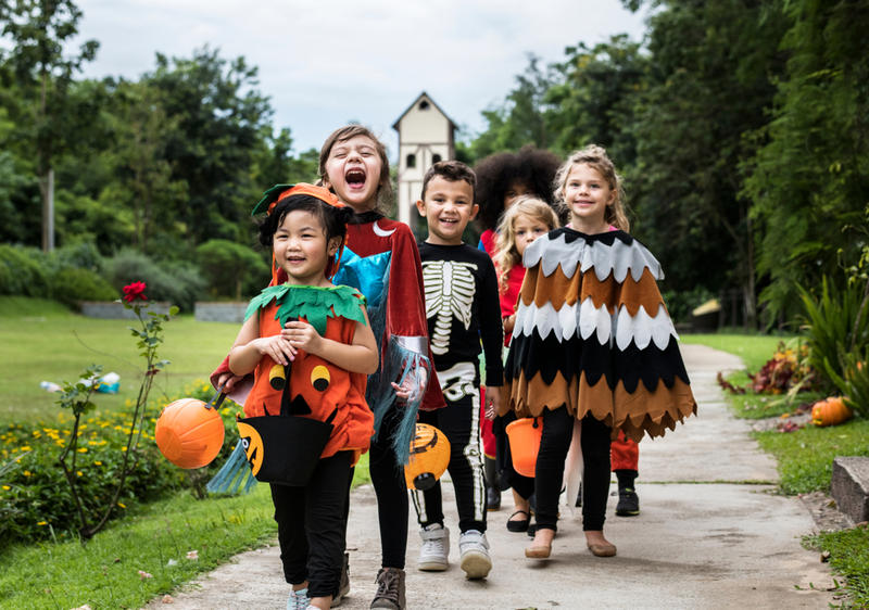BAMBINI, ZUCCHE, HALLOWEEN