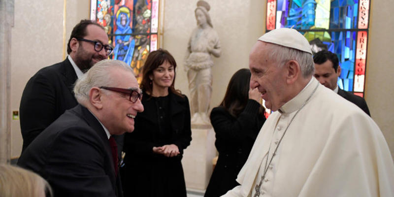 PAPA FRANCESCO MARTIN SCORSESE