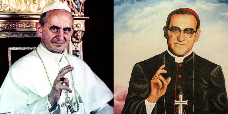POPE PAUL VI,OSCAR ROMERO