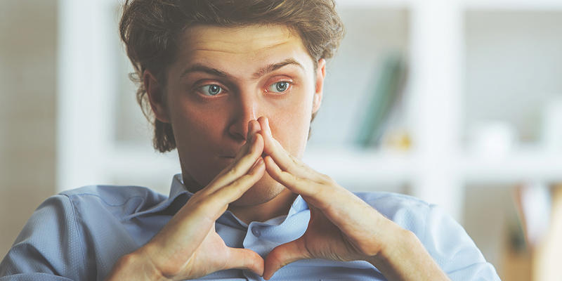WORRIED MAN