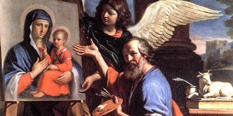 SAINT LUKE,VIRGIN MARY