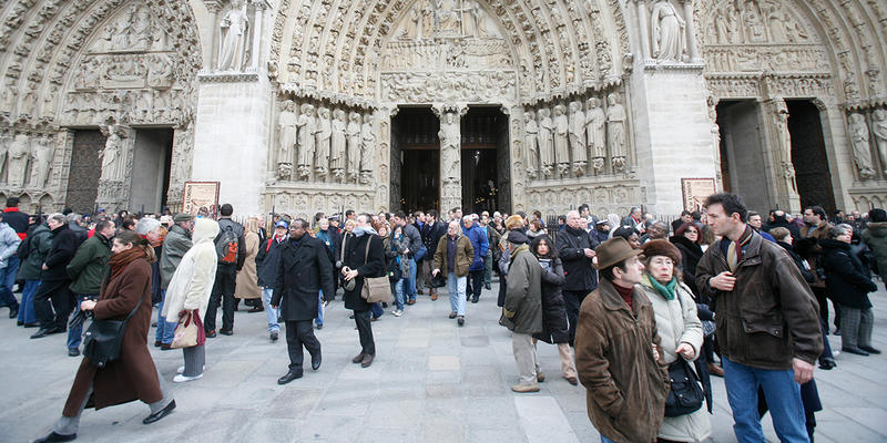 EXIT HOLY MASS