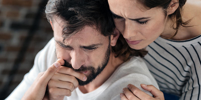SAD COUPLE