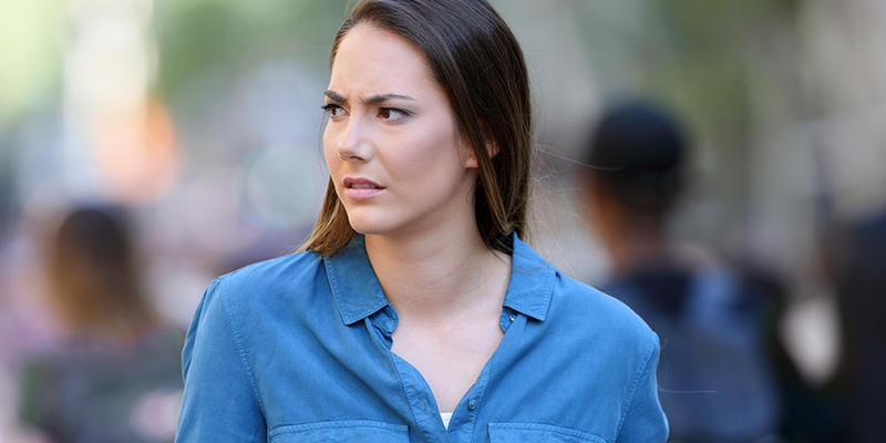 CONCERNED WOMAN