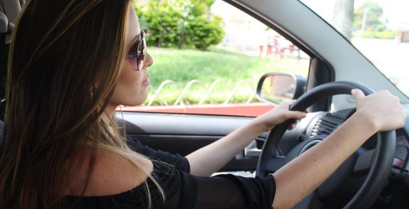 WOMAN DRIVING