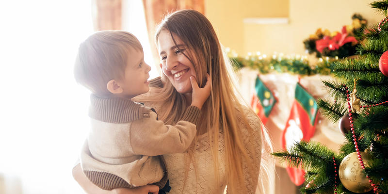 MOTHER CHILD CHRISTMAS