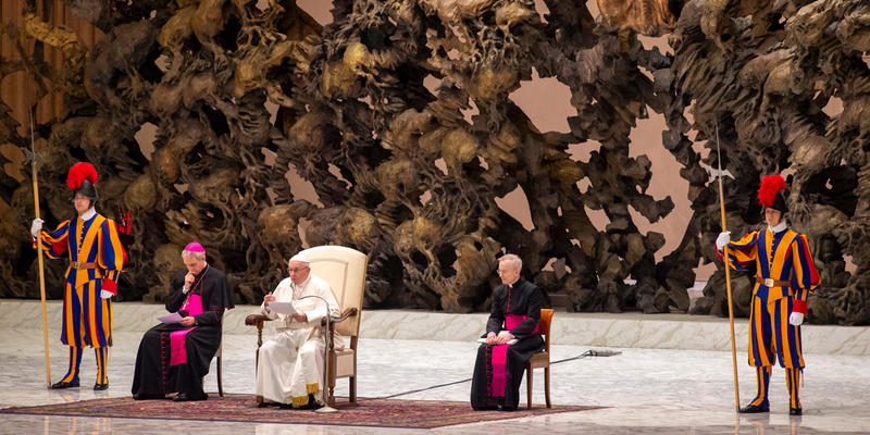 WEB3 - AM12052018 - POPE FRANCIS GENERAL AUDIENCE DECEMBER 05, 2018 - ANTOINE MEKARY - ALETEIA - I.MEDIA - AM_5858 - Aleteia.org - Italiano POPE AUDIENCE