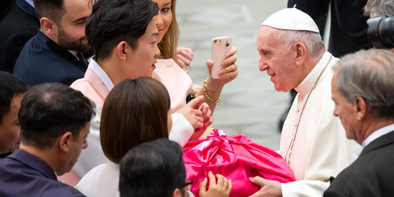 WEB3 - AM12052018 - POPE FRANCIS GENERAL AUDIENCE DECEMBER 05, 2018 - ANTOINE MEKARY - ALETEIA - I.MEDIA - AM_6279 - Aleteia.org - Italiano POPE AUDIENCE