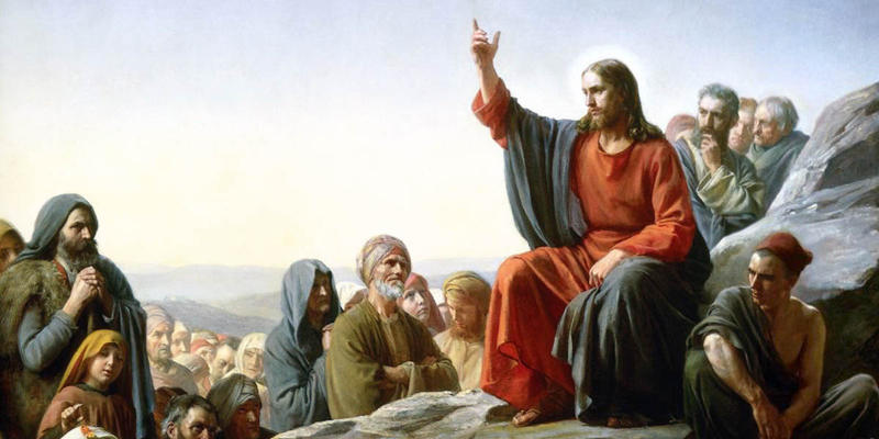 JESUS ON A MOUNT,SERMON