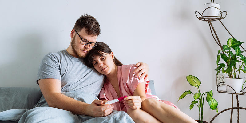 SAD COUPLE