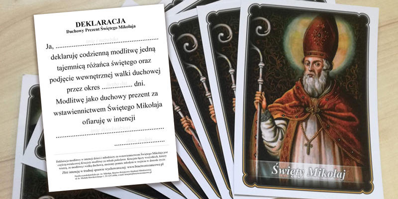 DUCHOWY PREZENT OD ŚWIĘTEGO MIKOŁAJA