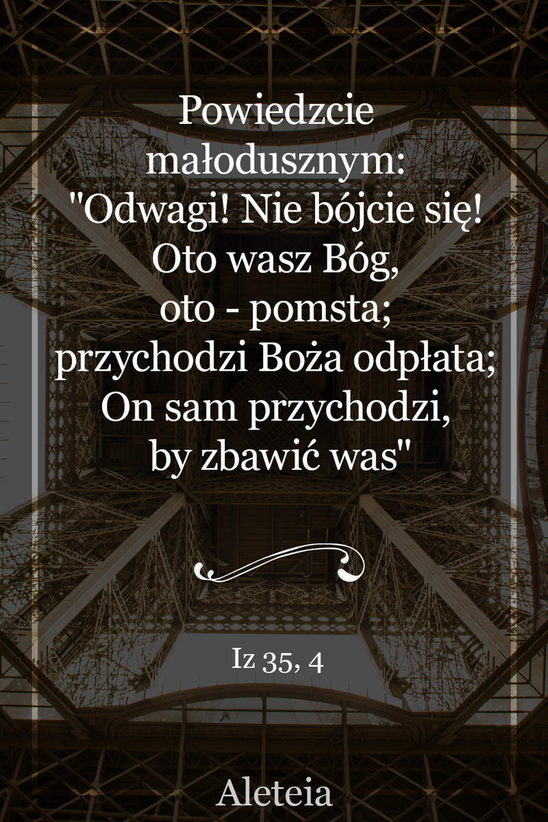 Iz 35,4 - Aleteia Polska
