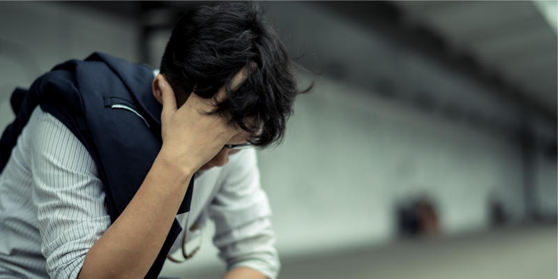 homme triste
