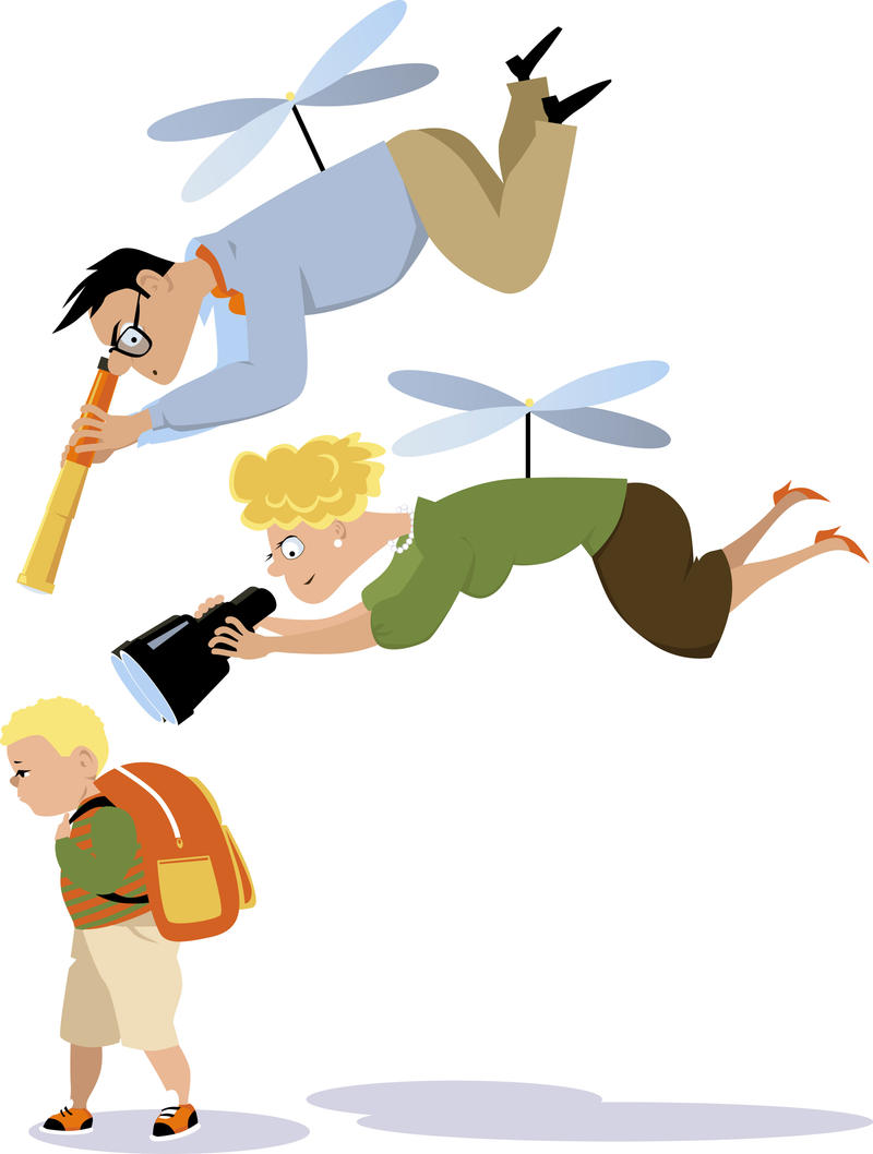 GENITORI, ELICOTTERO, FIGLI