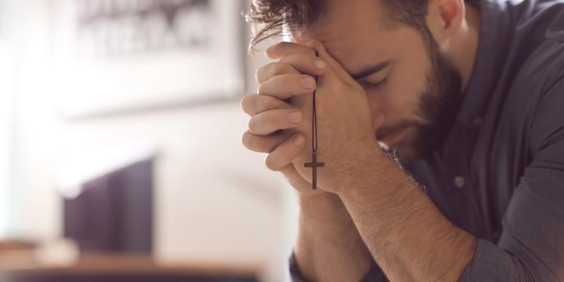 Man Praying